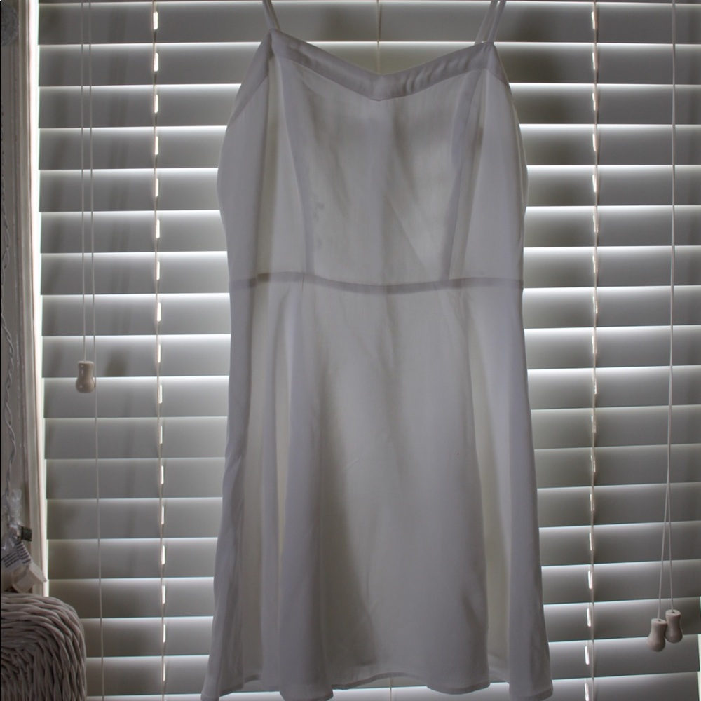 Forever 21 White Skater Dress